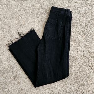 Wide leg jeans
